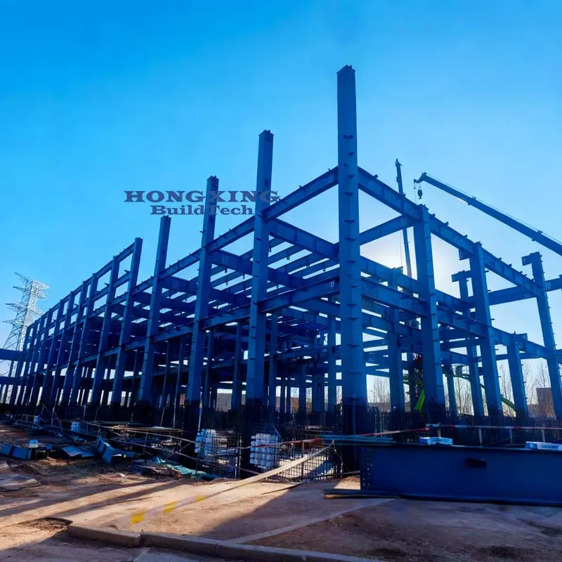 Edificio modular de metal industrial prefabricado de acero personalizado