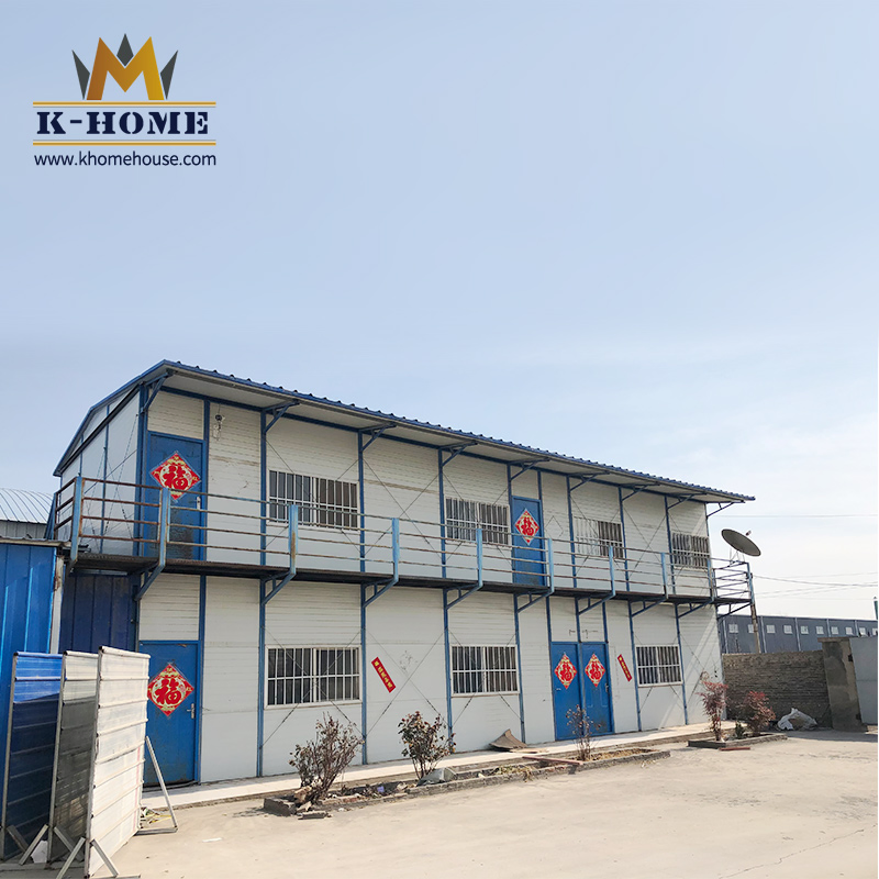 Alojamiento prefabricado de mano de obra eficiente en costos K-Housing
