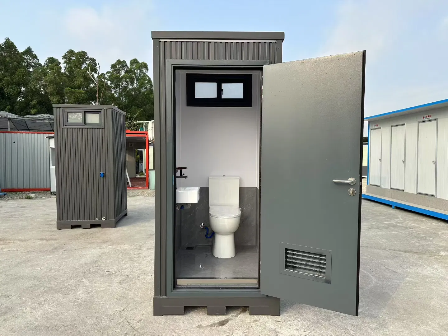 Cabina de baño portátil para eventos públicos al aire libre y resorts