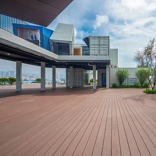 Estructura elegante cabaña de manzana sala de estar para uso de ocio turístico en resort