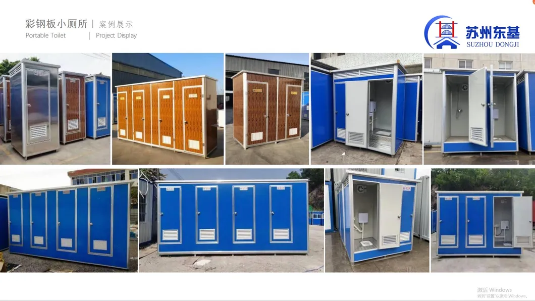 China se especializa en inodoros portátiles para crear un inodoro químico con una unidad de lavabo portátil
