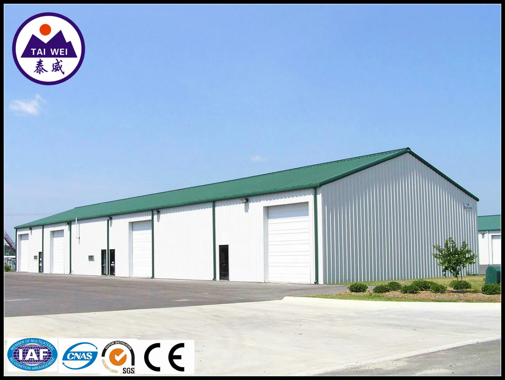 Estructura de acero ligero prefabricada móvil modular ecológica y portátil de China (TW1084J)