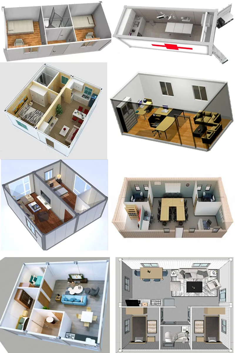 Plano de distribución de habitación