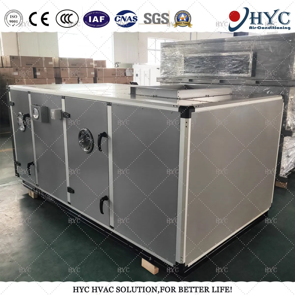 Control de Temperatura y Humedad HVAC Unidad de Manejo de Aire Modular de Hongo