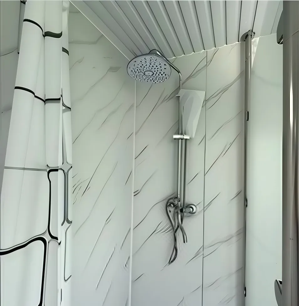 Unidad Portátil Integrada con Baño y Ducha, Baño Móvil