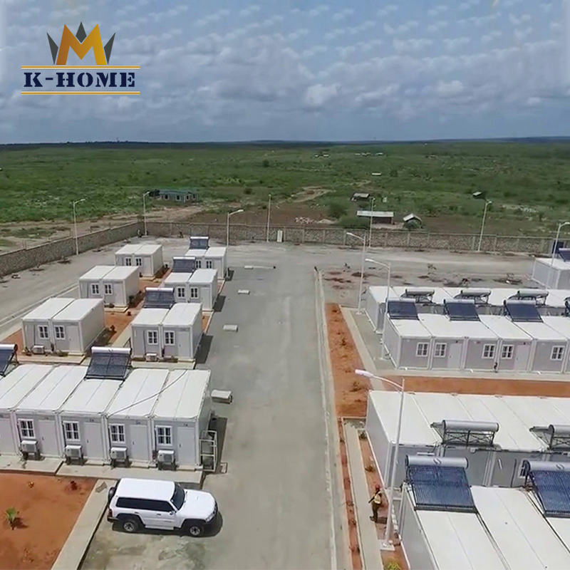 Vivienda modular portátil prefabricada de ensamblaje rápido para trabajadores