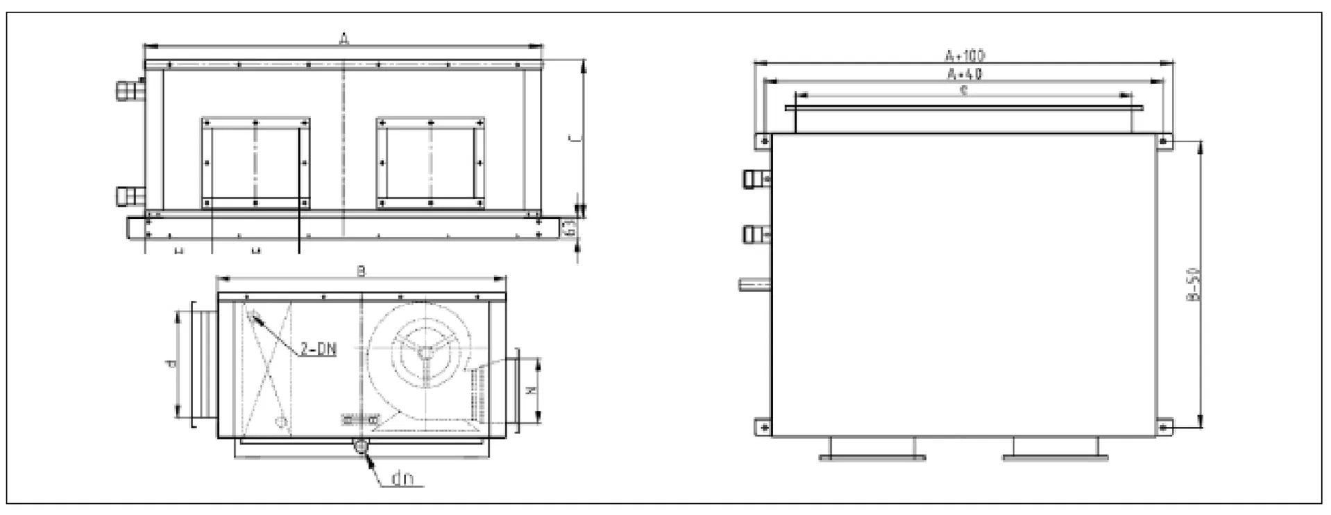 Esquema estructural AHU