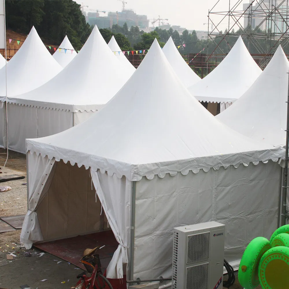 Detalle de Carpa de Emergencia - Vista Lateral