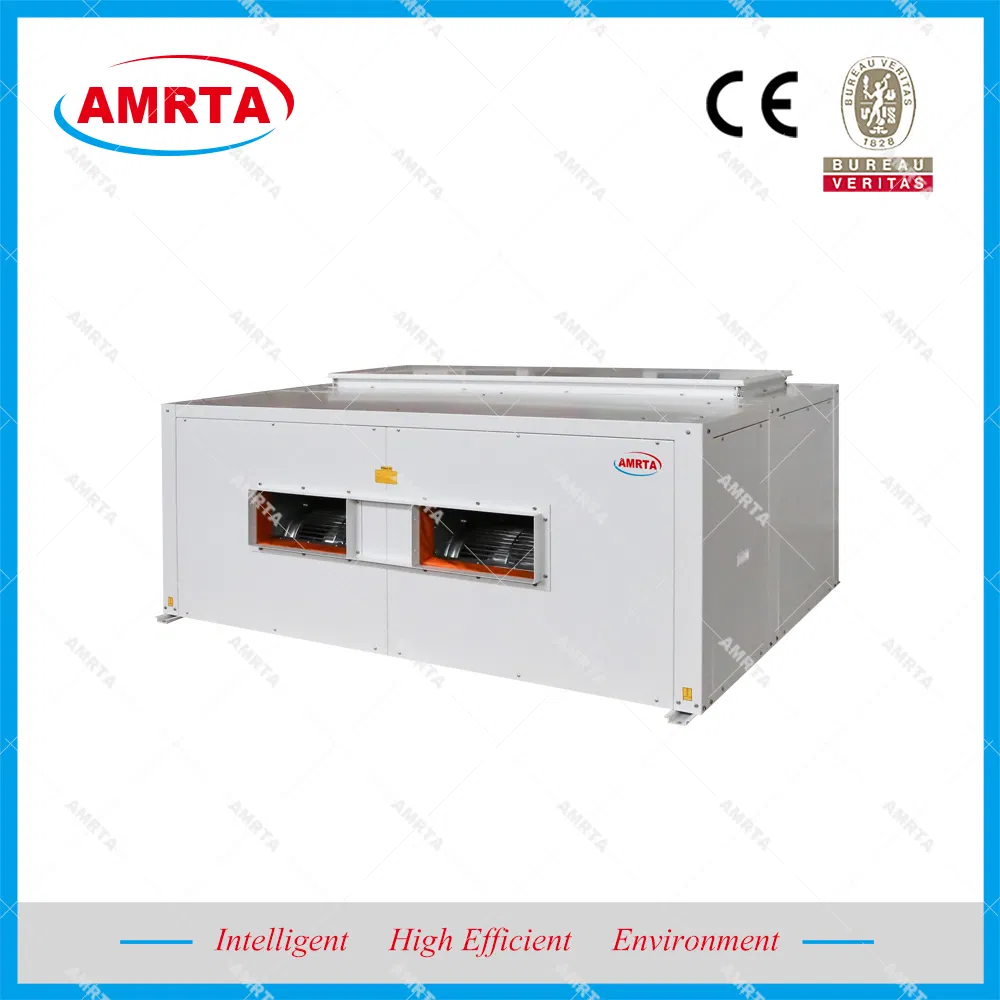 Unidad de Manejo de Aire Modular de Invernadero Sistemas HVAC Unidad de Aire Acondicionado Partida Ductada