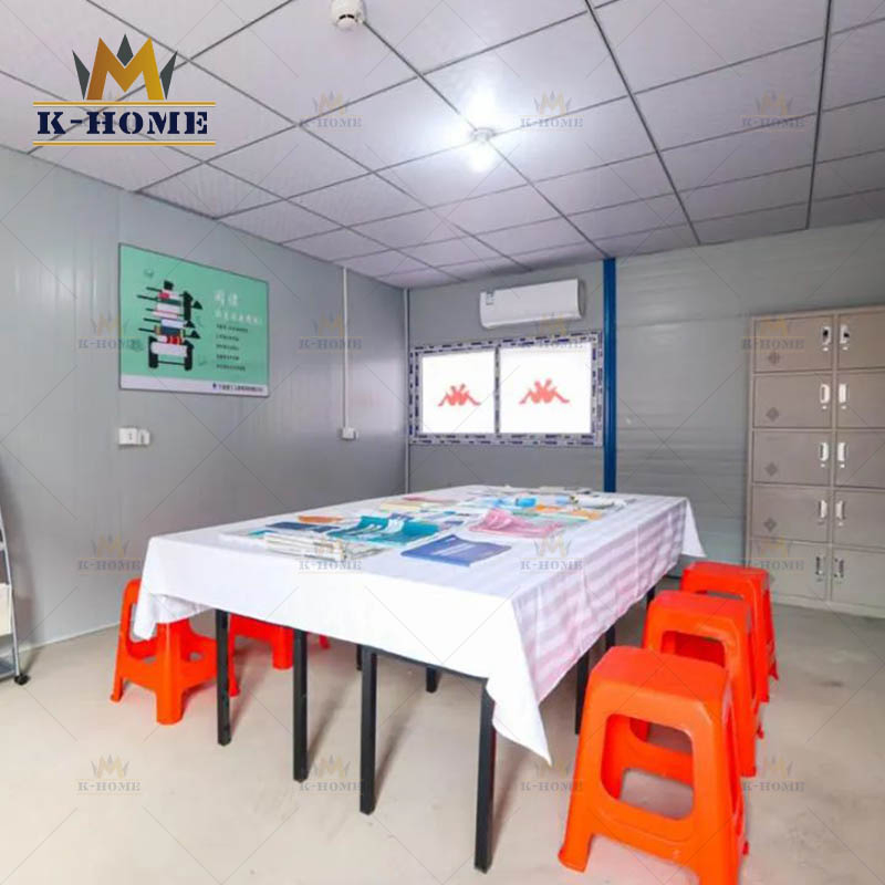 Alojamiento de campamento minero de casa prefabricada de bajo costo