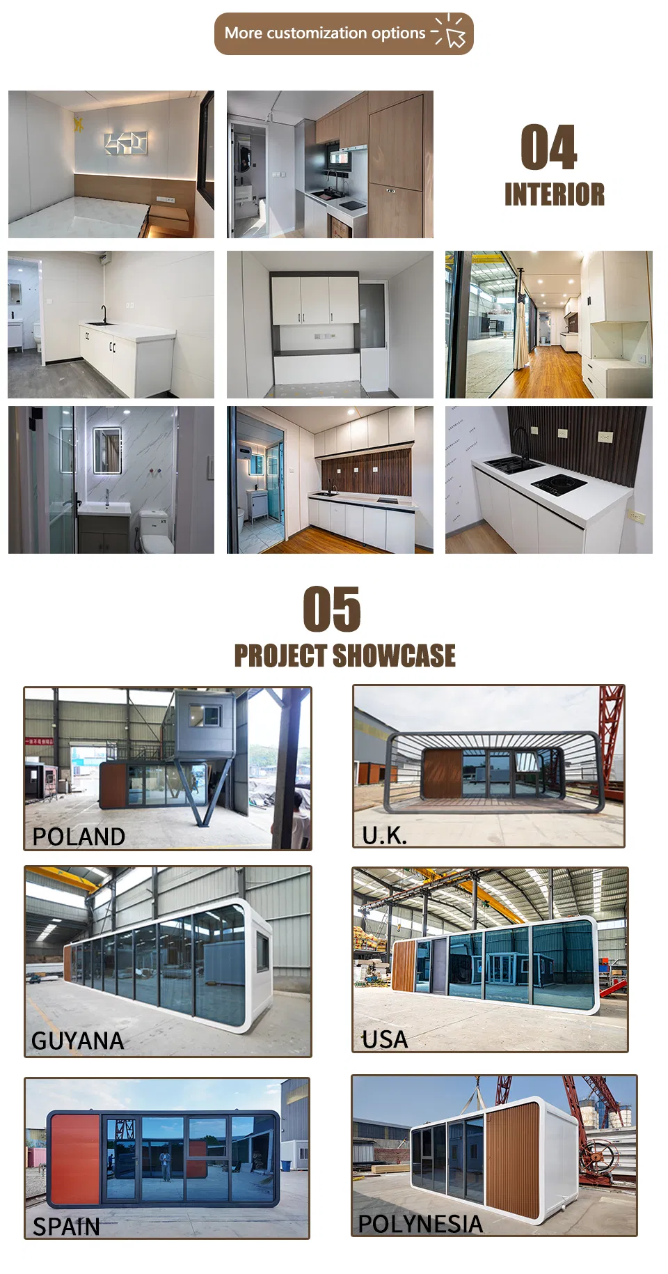 Casa Modular de Aluminio de Lujo para Apple, Pod Prefabricado, Casa Móvil, Espacio de Glamping, Alojamiento de Homestay, Cápsula Portátil, Cabina de Oficina, Unidad de Alojamiento Personalizada para Resort Turístico