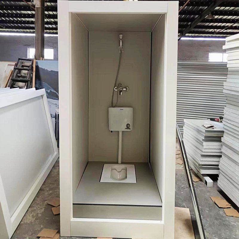 China se especializa en inodoros portátiles para crear un inodoro químico con una unidad de lavabo portátil