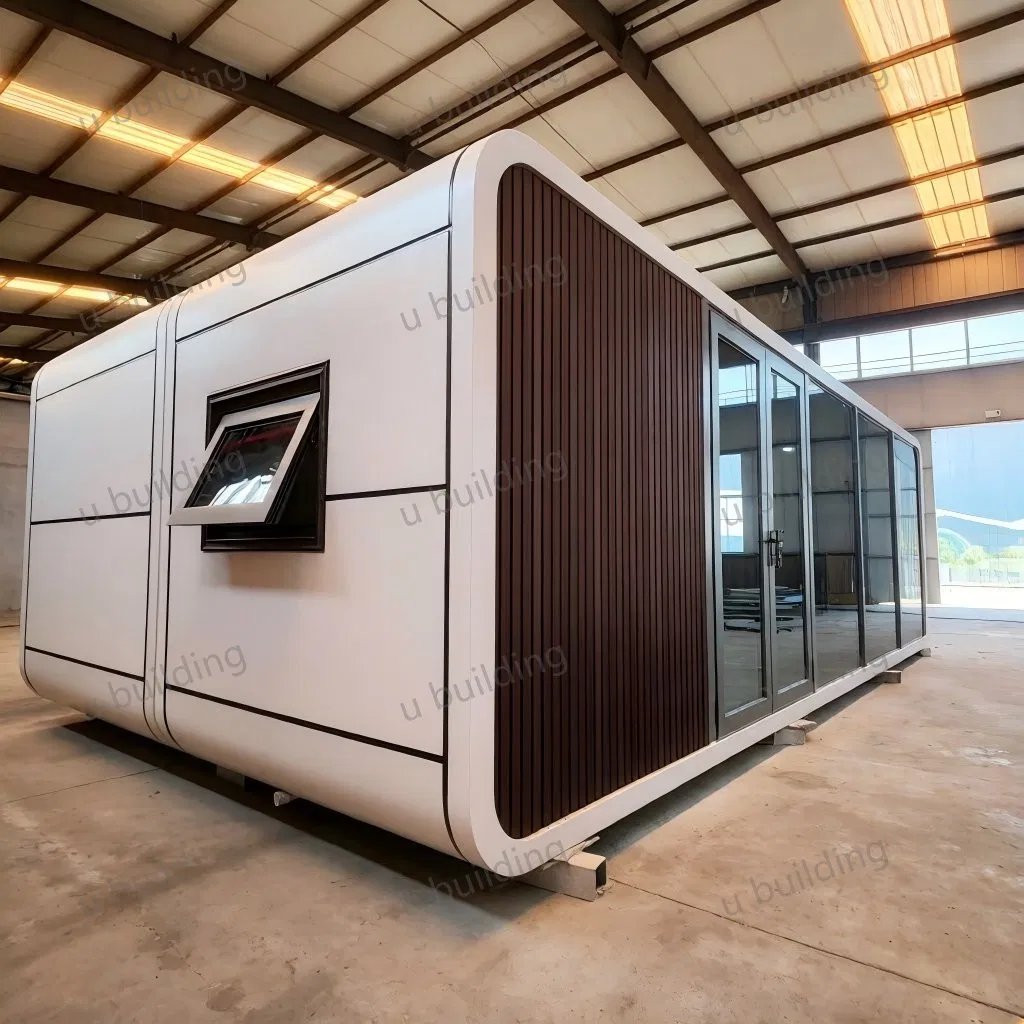 Cabaña modular portátil de manzana duradera y resistente a la intemperie