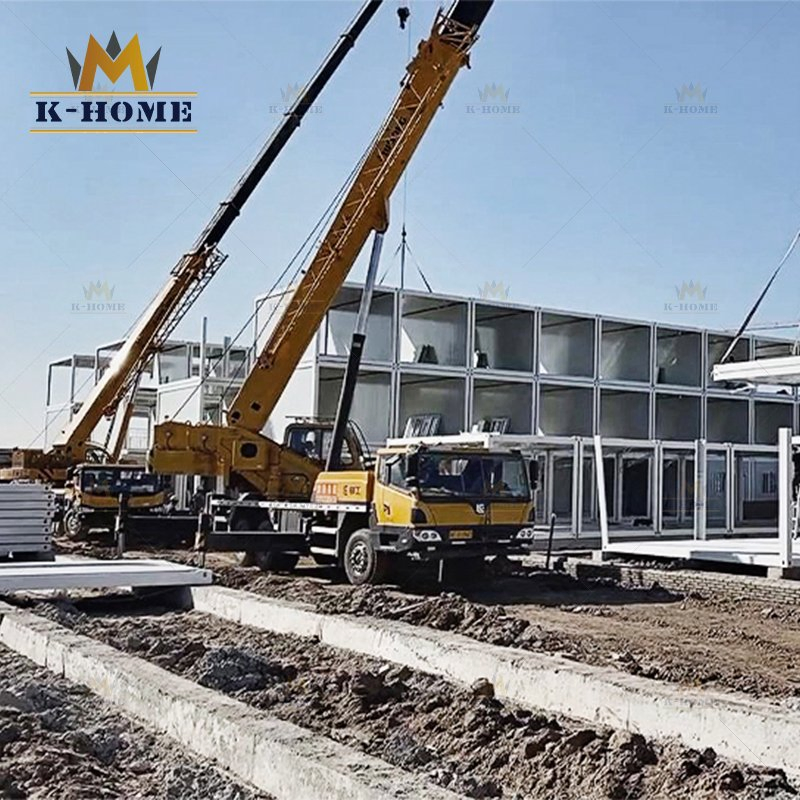 Vivienda modular portátil prefabricada de ensamblaje rápido para trabajadores