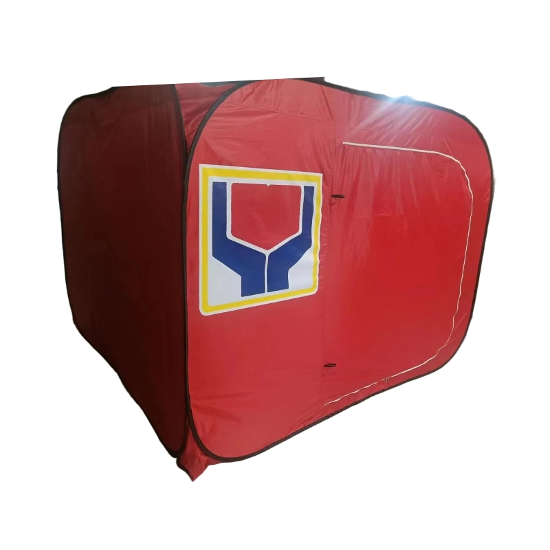 Refugio de emergencia refugio de emergencia modular impermeable refugio desplegable con malla