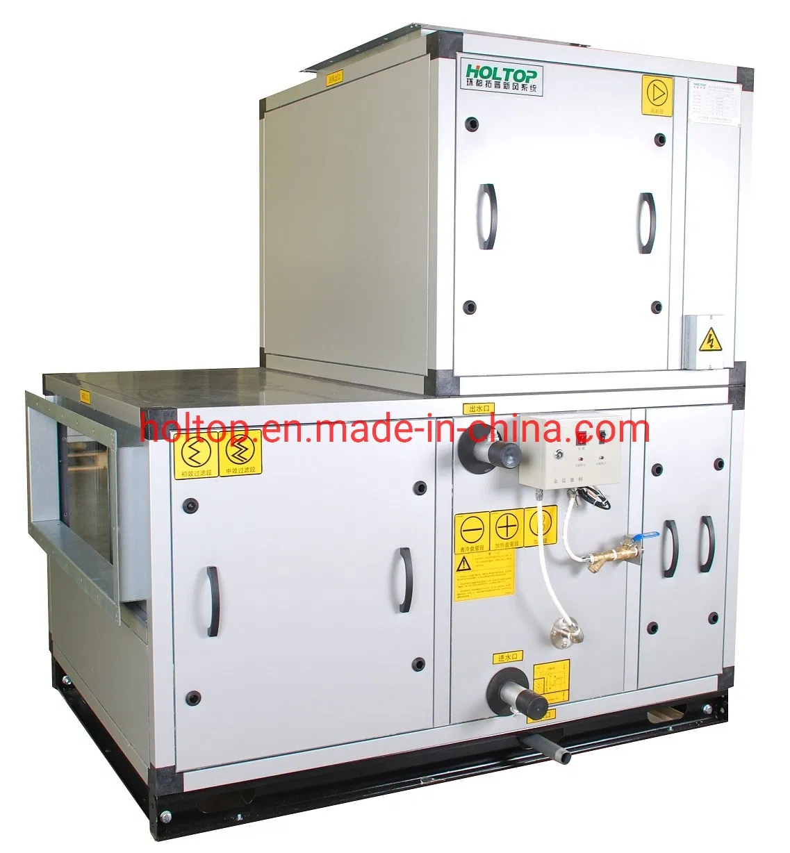 Unidad de Manejo de Aire de Recuperación de Calor Modular Holtop Sistema HVAC