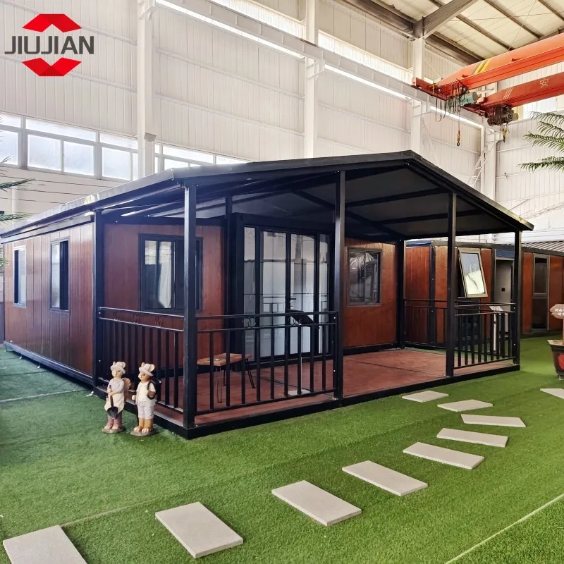 Casa contenedor de oficina móvil prefabricada