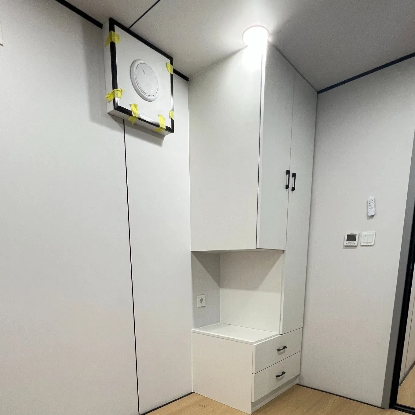 Cabaña modular portátil de manzana duradera y resistente a la intemperie