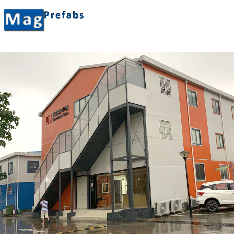 Unidades de vivienda de campamento portátil para trabajadores de la construcción