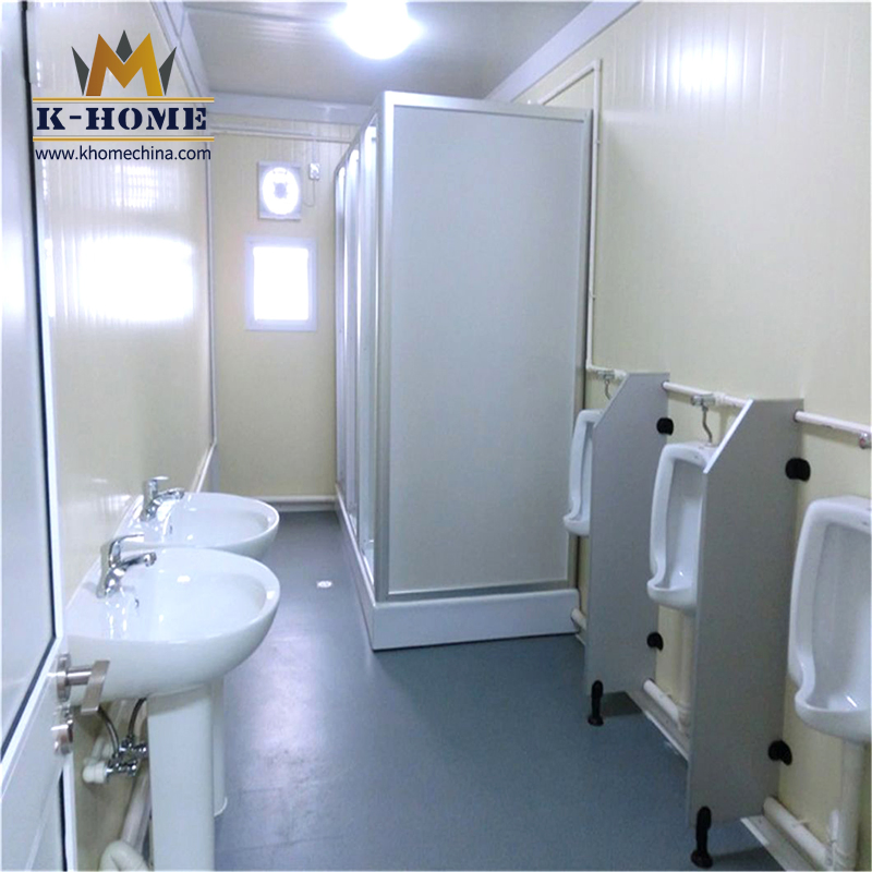 Cabina de oficina portátil para obras de construcción