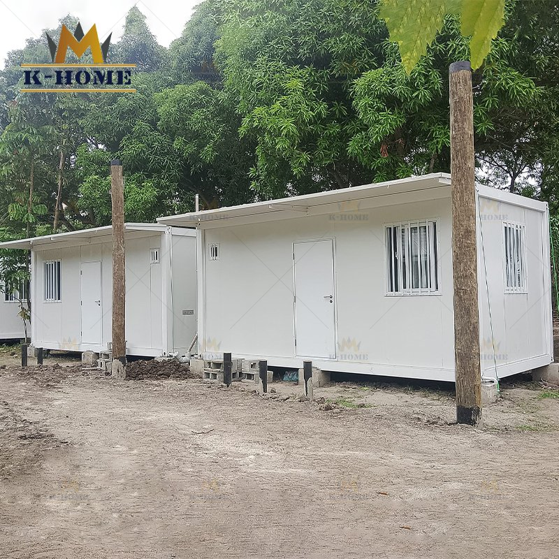 Alojamiento modular desmontable para trabajadores en Fiji