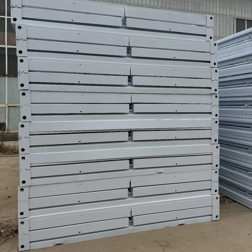 20FT Cabina residencial prefabricada plegable, de rápida ensamblaje y transportable de fábrica china