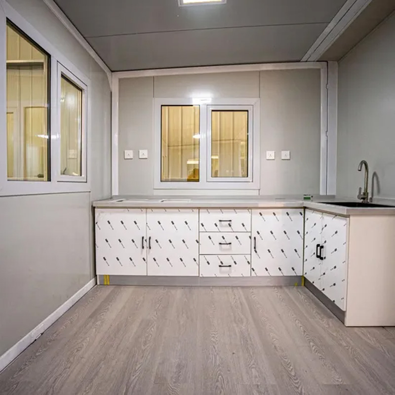 Contenedor de inodoro móvil, sala de ducha, cabaña modular de apoyo para turistas