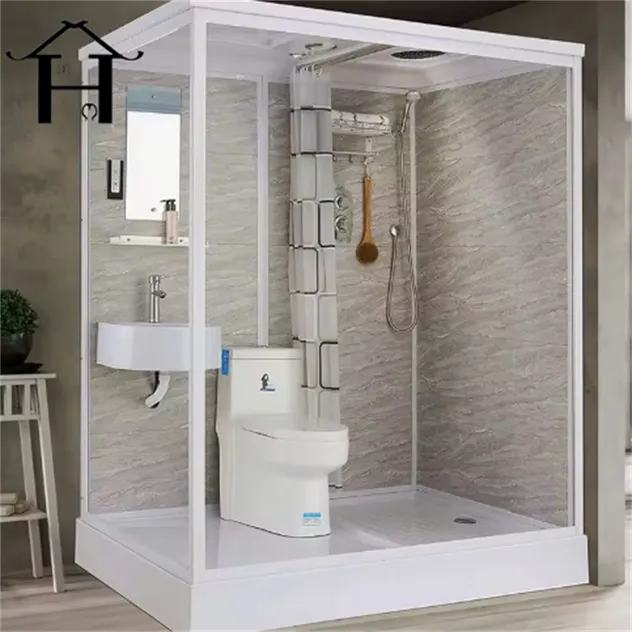 Baños completos prefabricados, unidades modulares de duchas para baño