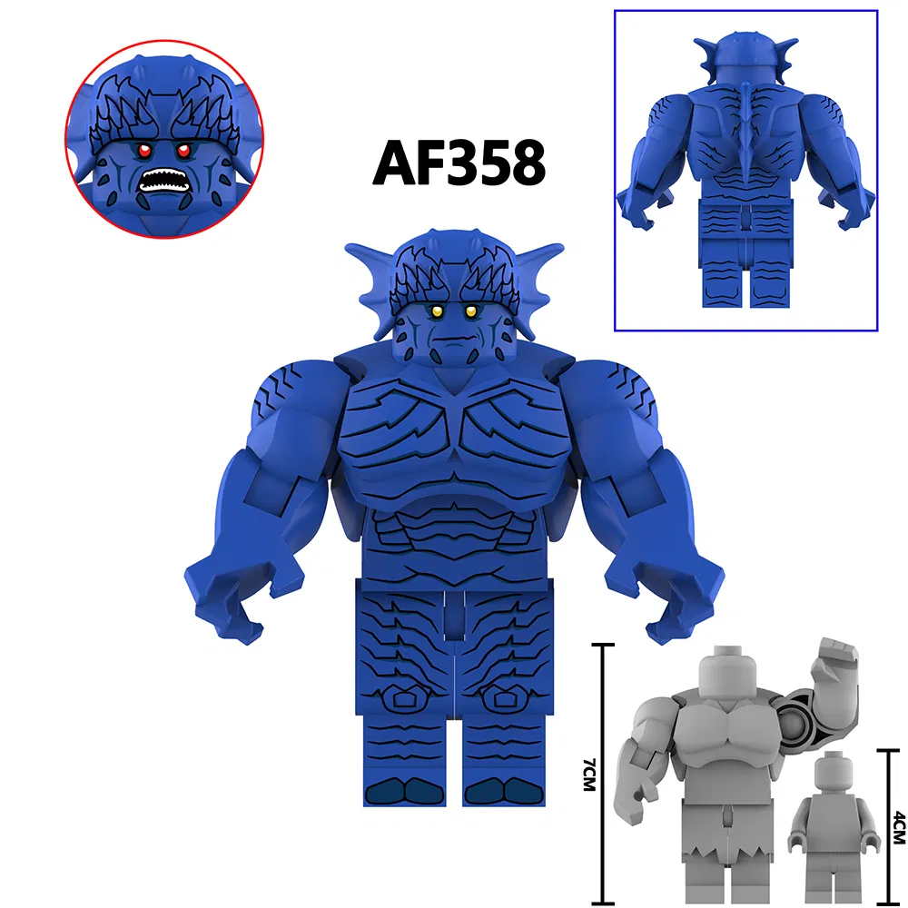 Af356-359 كابتن يونيفرس هالك A2 هالك أ-بومب جوجرناوت شخصيات الأبطال الخارقين بلاستيك مجسمات لبناء الكتل للأطفال هدايا ألعاب