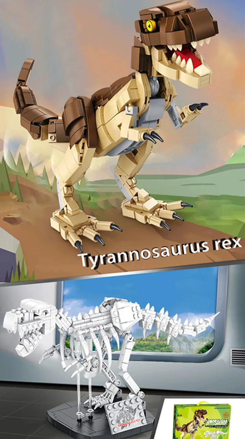 Dinosaur Building Blocks