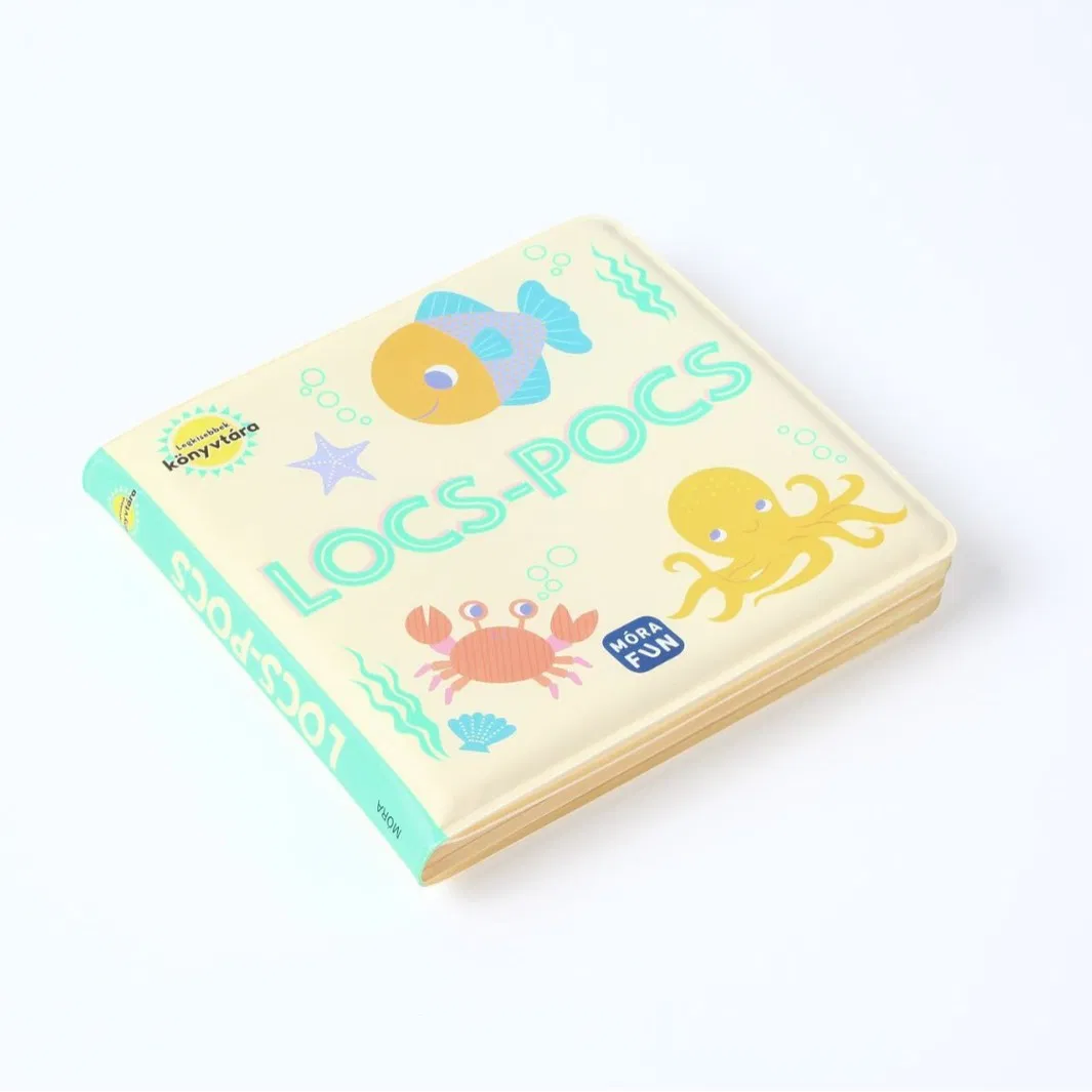 كتاب استحمام للأطفال EVA كتاب بلاستيكي عائم لعبة تعليمية مائية