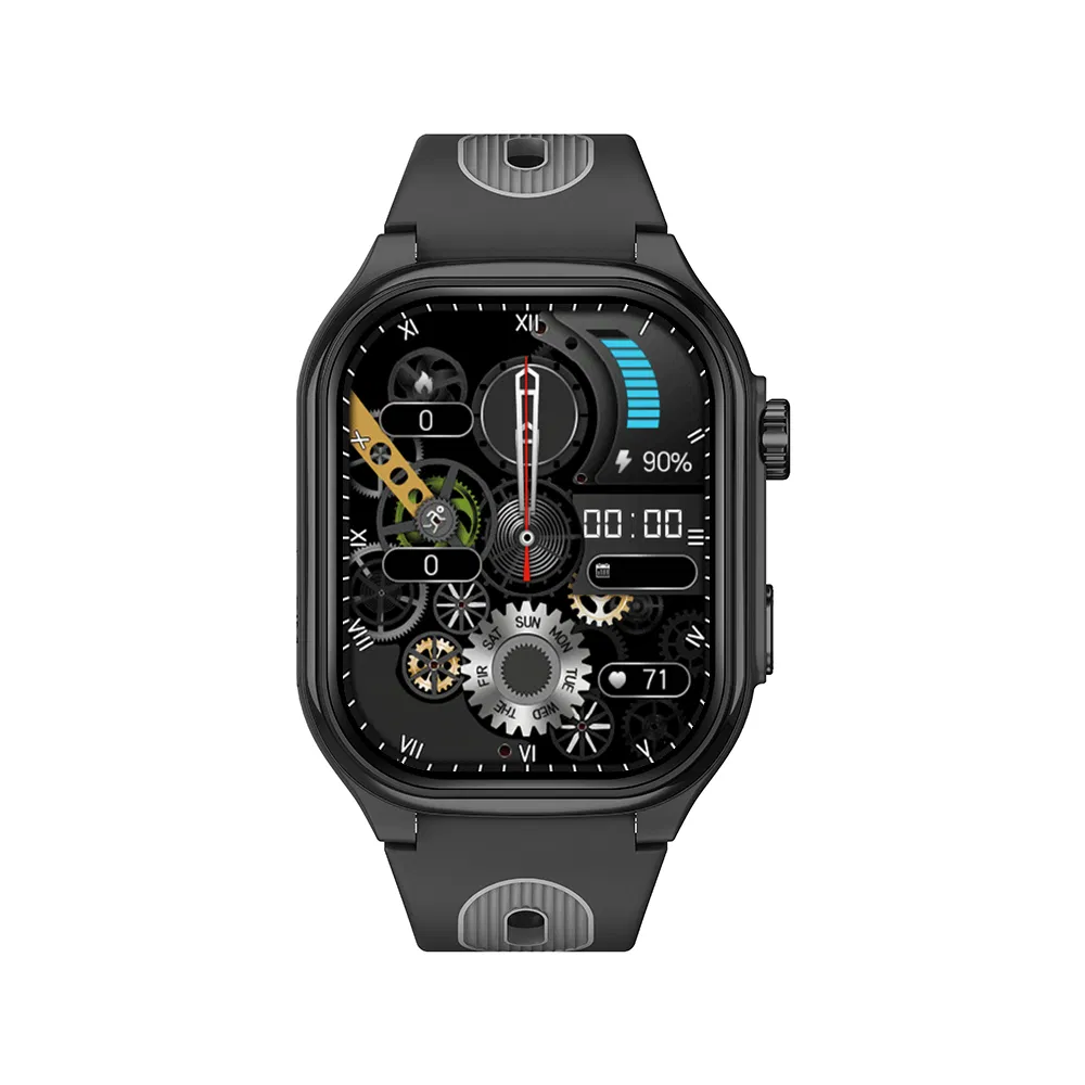 Top quality 4G LTE IP67 waterproof students GPS smart watch with real time tracking for personal security D43