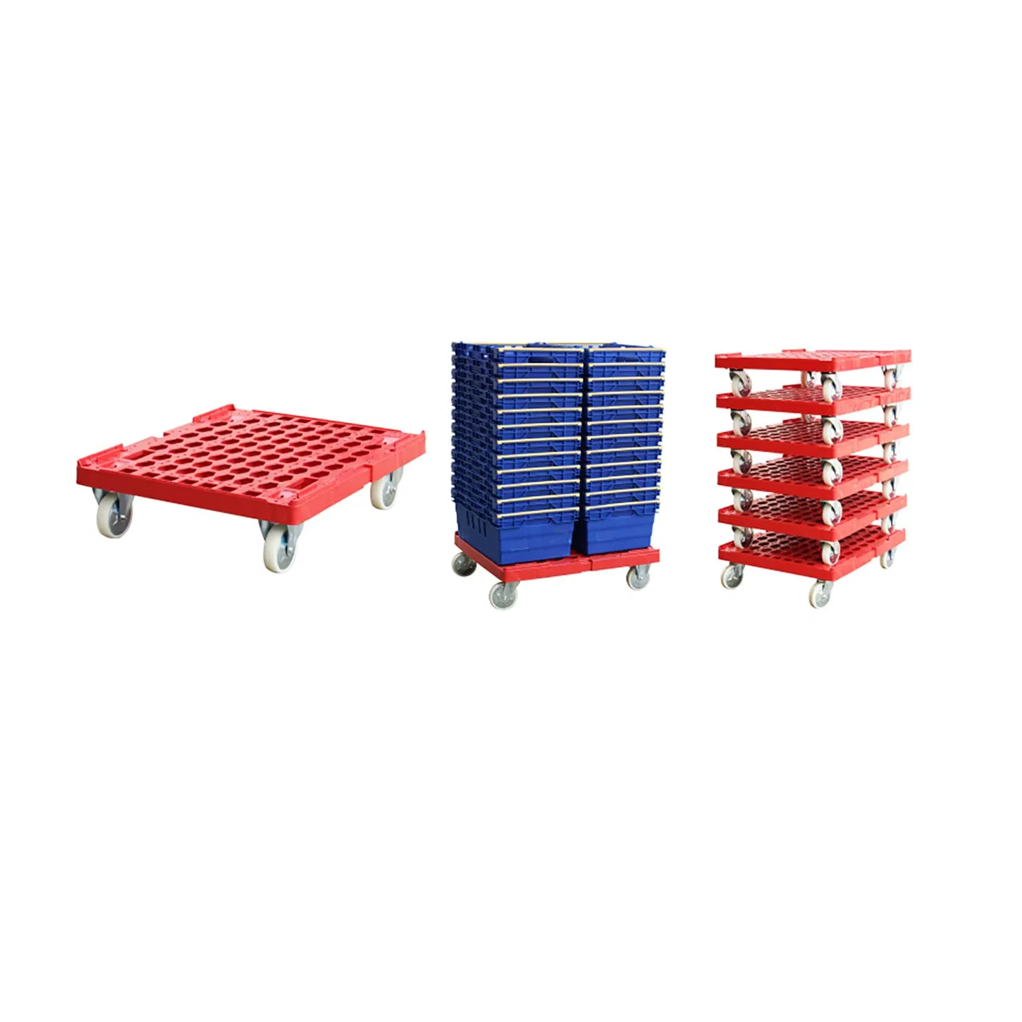 Barcode Scanning Warehouse Trolley Streamlining Inventory Management