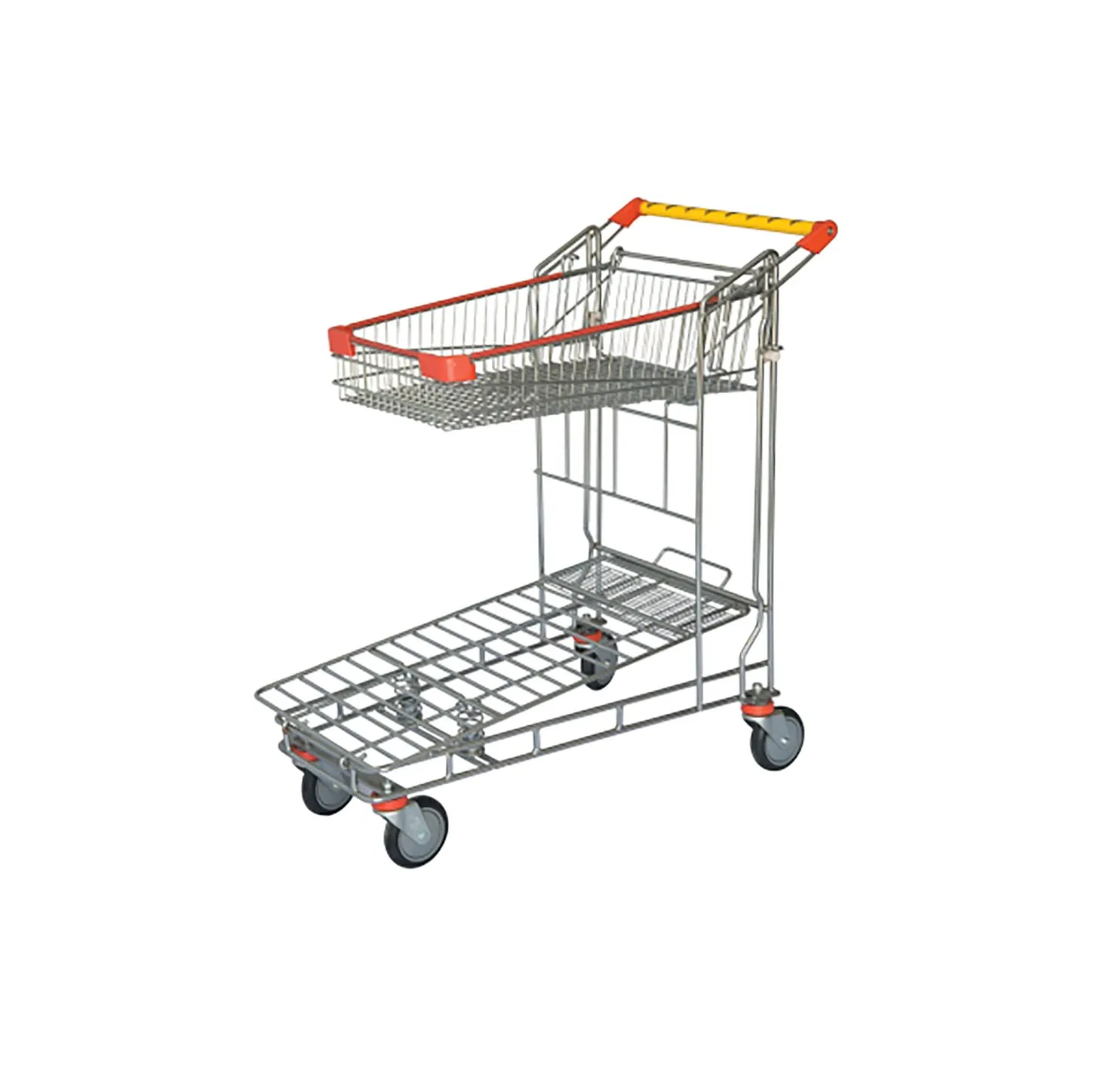 Barcode Scanning Warehouse Trolley Streamlining Inventory Management