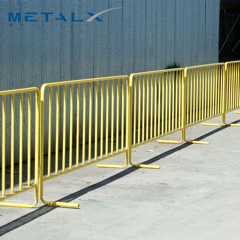 Galvanized Safety Portable Metal Barricade Event Road Car Parking System Automatic Crowd Control Retractable Traffic Barriers for Temporary/Parking System