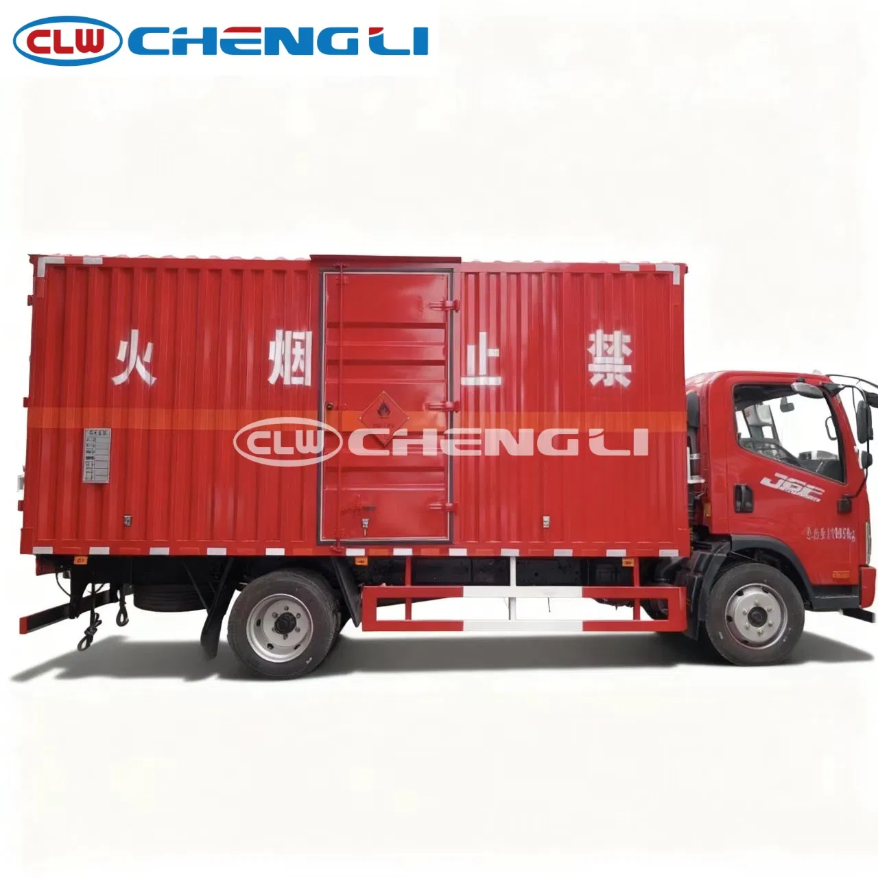 Sinotruk Explosive-Proof Blasting Equipment Dangerous Goods Transport Cargo Van Box Truck