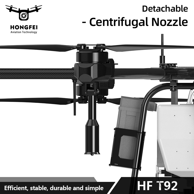 92L Rtk Agriculture Dron Hf T92 Professional Multi-Functional Agricultural Sprayers Drone for Farmers Use Crop Dusting Pesticide Spraying Liquid Fertilizer