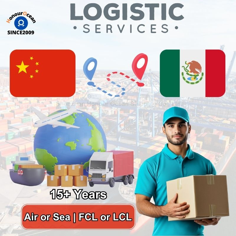 Efficient China to Mexico Shipping by Professional Freight Agents