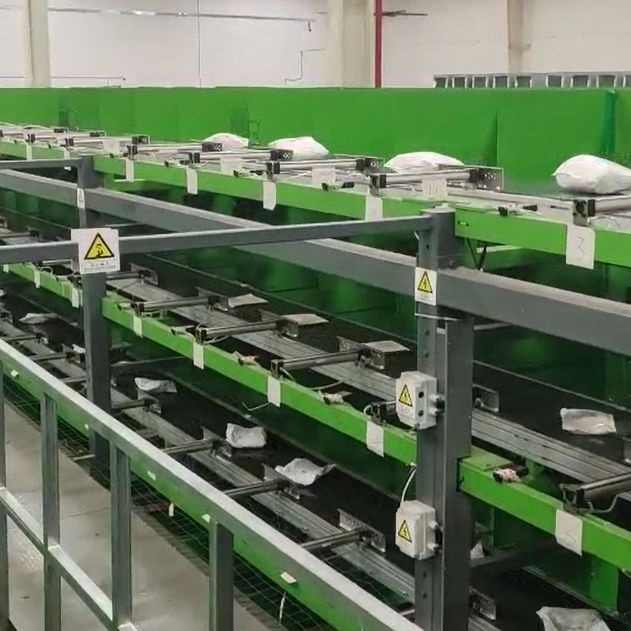 Intelligent Warehouse Management System Featuring Air Push Tech