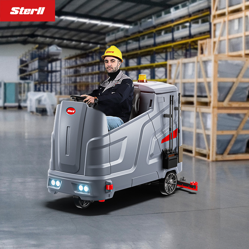 Eco Friendly Energy Saving Mode Floor Scrubber Machine Optimized Power Consumption Reduce Operational Costs Sustainable Commercial Floor Cleaning Practice