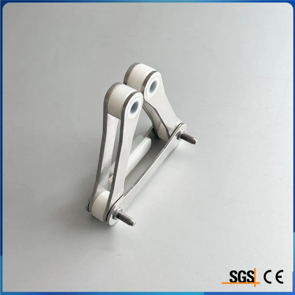 Food Grade SS Ice Cream Freezer Low Temperature Slat Modular Belt Ice Cream Cone Baking Cold Room Hardening Tunnel Conveyor Chain for Freezing Tunnel Conveyor