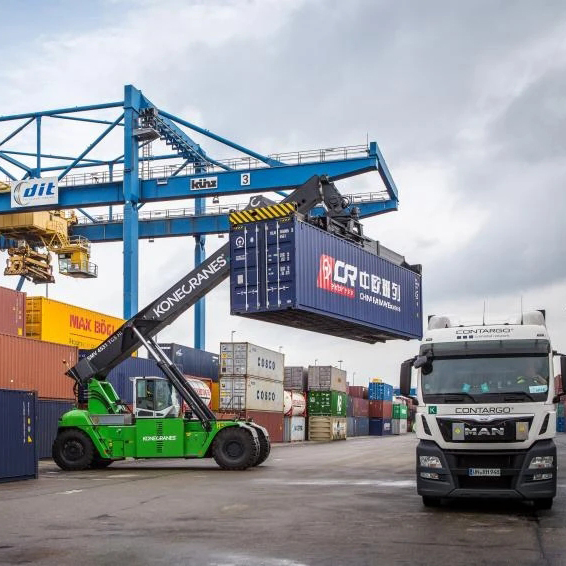 Railway Freight Forwarder Train Shipping Door to Door Shipping Service From China to Spain