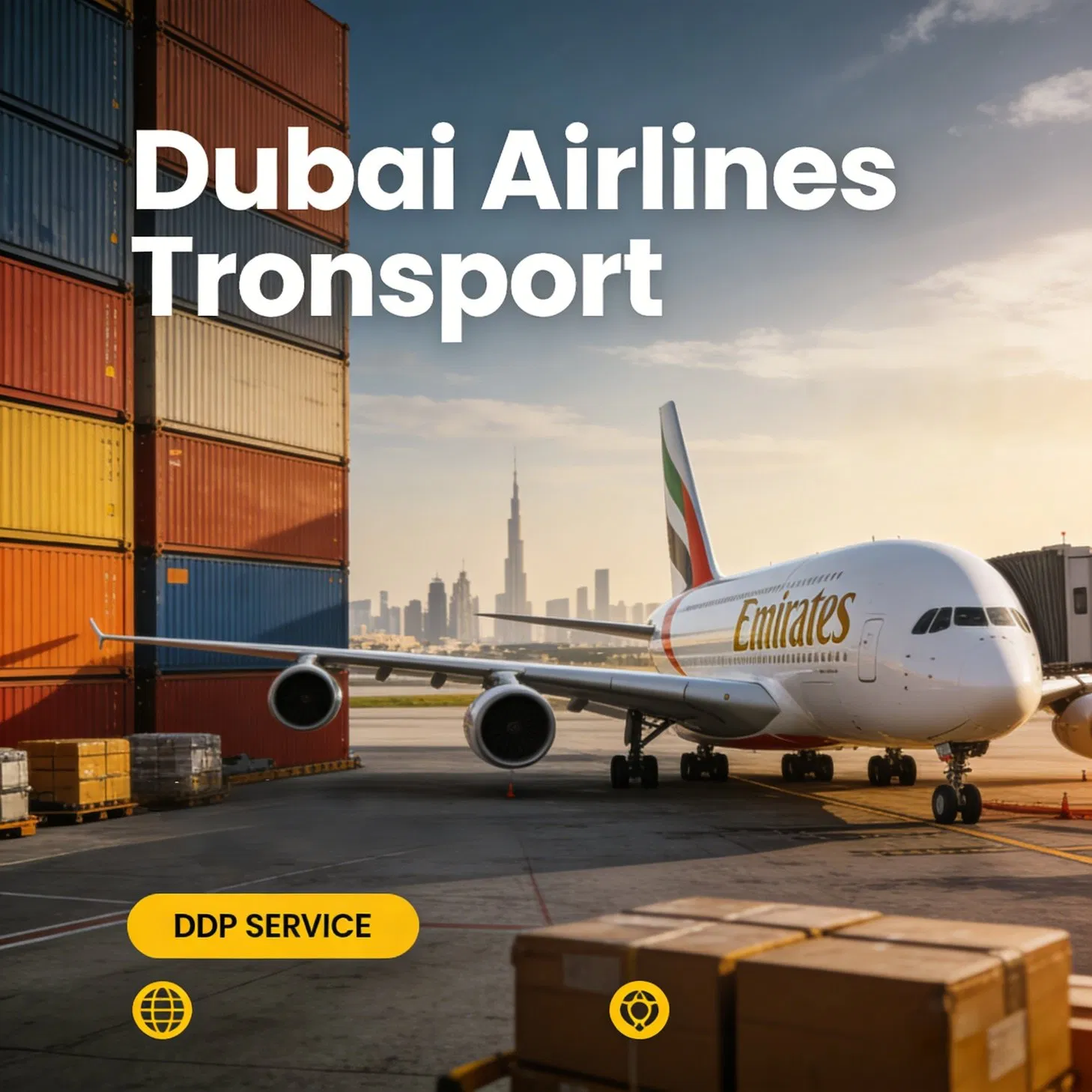 FCL Sea Shipping to Dubai - Full Container Load Stable Service