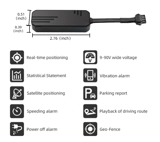 Real Time Tracking Motorcycle GPS Tracker