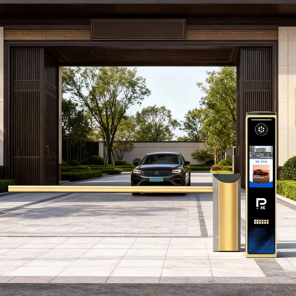 High-Precision High-Quality 500W Pixel License Plate Recognition System Parking Management with LED/LCD Large Screen for Logistics Warehouse Entrance