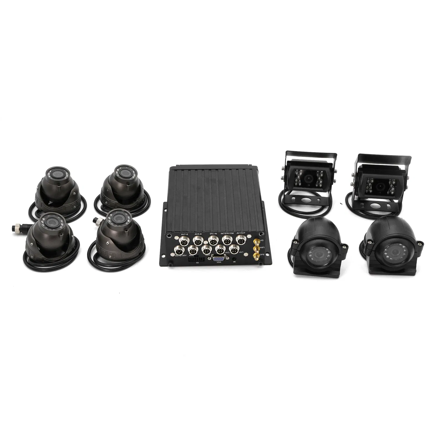 FL &amp; OEM H. 265/264 720p 8 Channels Digital Video Recorder 4G GPS Tracking Mdvr Real Time Monitoring