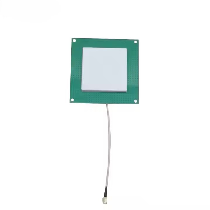 Ceramic RFID UHF Antenna 915MHz 5.5dBi Circular Polarization Used for Warehouse Management