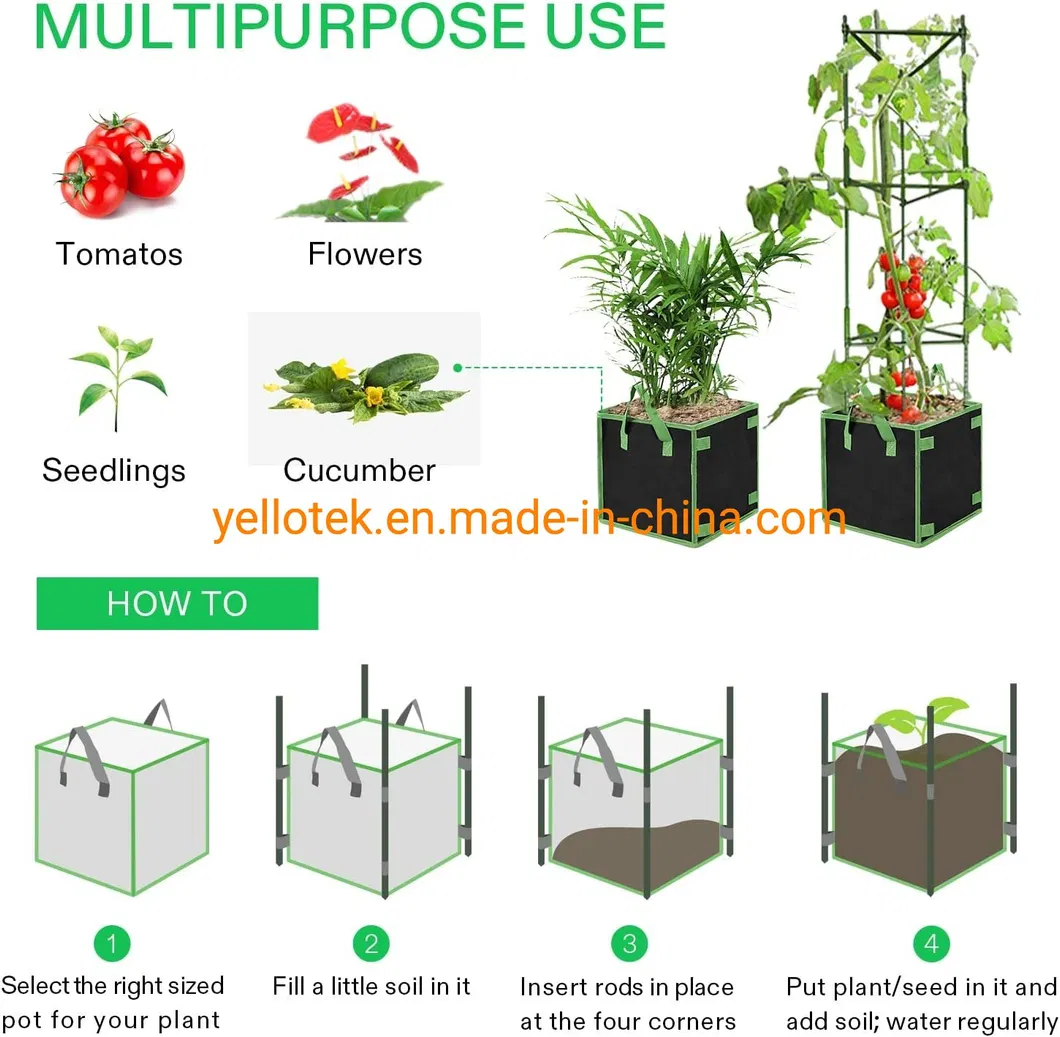 Square Grow Bags Detail