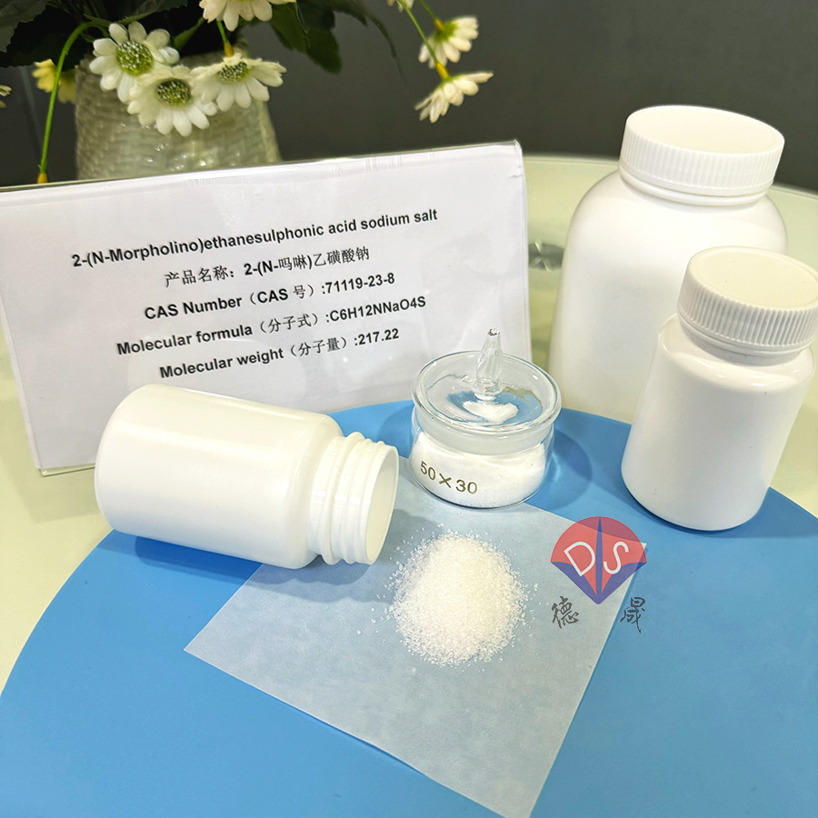 Laboratory Reagent Mes Sodium Salt Solution Has Good Solubility for Preparing Buffer Solution