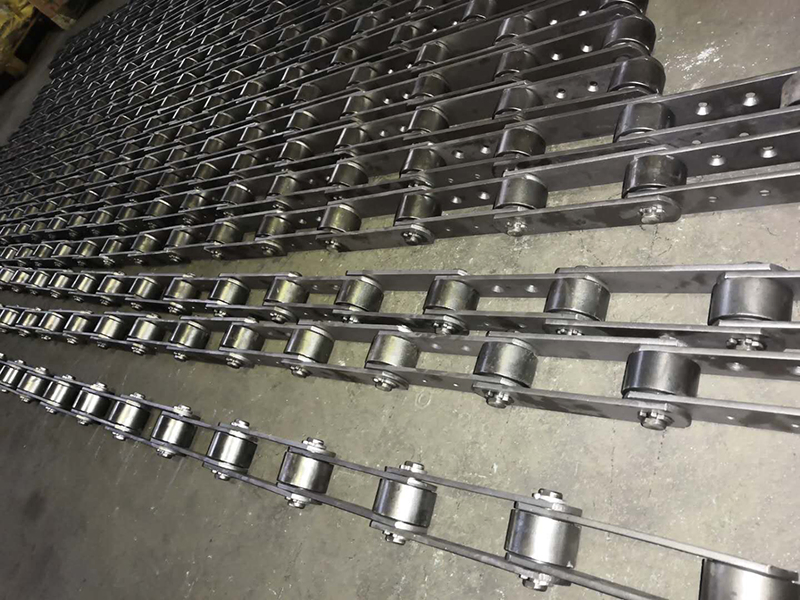 125mm Cold Bed Conveyor Chain on Metallurgy Industry